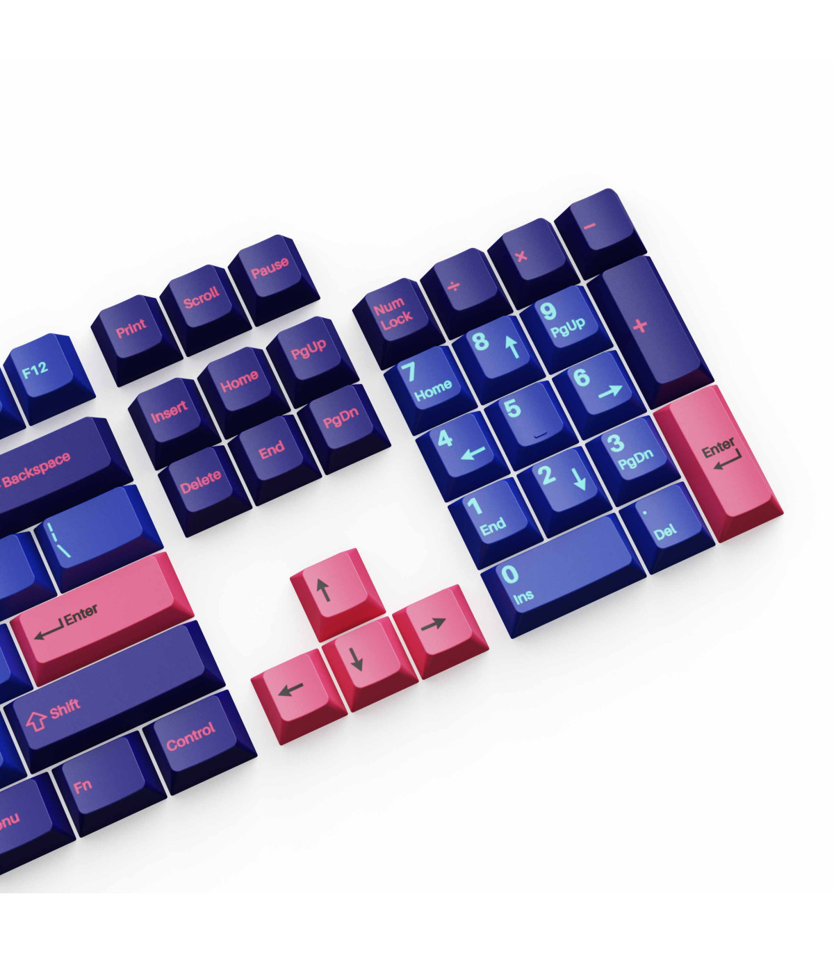 Keychron Abs Full Set Keycap Set Retro Color