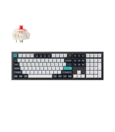 Keychron Q6 Max Noir QMK Interrupteur Banane (ANSI) avec Bouton