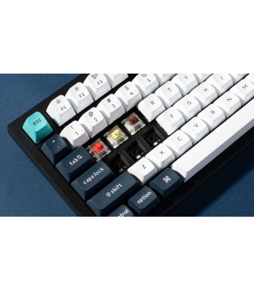 Keychron Q6 Max Noir QMK Interrupteur Banane (ANSI) avec Bouton