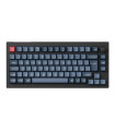 Keychron V1 Max Carbon Black QMK Interrupteur Banane (ISO-CH) avec Knob