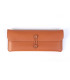 Pochette de voyage Cuir Saffiano Orange K9 Pro