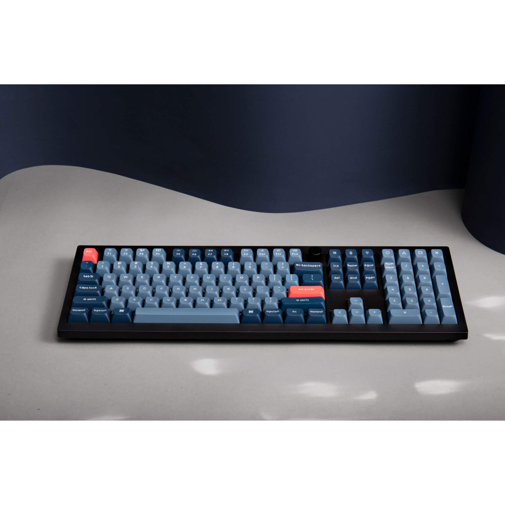 Keychron V6 Max Noir Brun Interrupteur (ANSI) avec Bouton