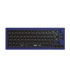 Keychron Q2 QMK Barebone ISO Navy Blue avec bouton