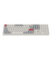 Keychron Q6 Max Shell Blanc (Touches Imprimées Latéralement) Commutateur QMK Rouge (ANSI)