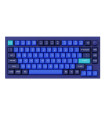 Keychron Q1 Blue QMK Red Switch (US) avec bouton