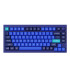 Keychron Q1 Blue QMK Blue Switch (US) avec bouton