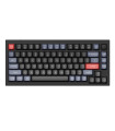 Keychron Q1 Black QMK Red Switch (US) avec bouton