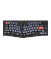 Keychron Q8 Black QMK Red Switch (US) avec bouton