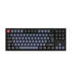 Keychron Q3 Commutateur brun QMK noir (ISO-CH) avec bouton