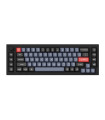 Keychron Q65 Interrupteur QMK brun noir (ANSI) avec bouton