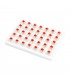 Gateron Cap Switch Set 35pcs/Set Red