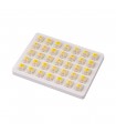 Gateron Cap Switch Set 35pcs / Set Milky-Yellow