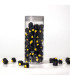 Gateron KS-3X Full Black Switch 110pcs / Set Yellow