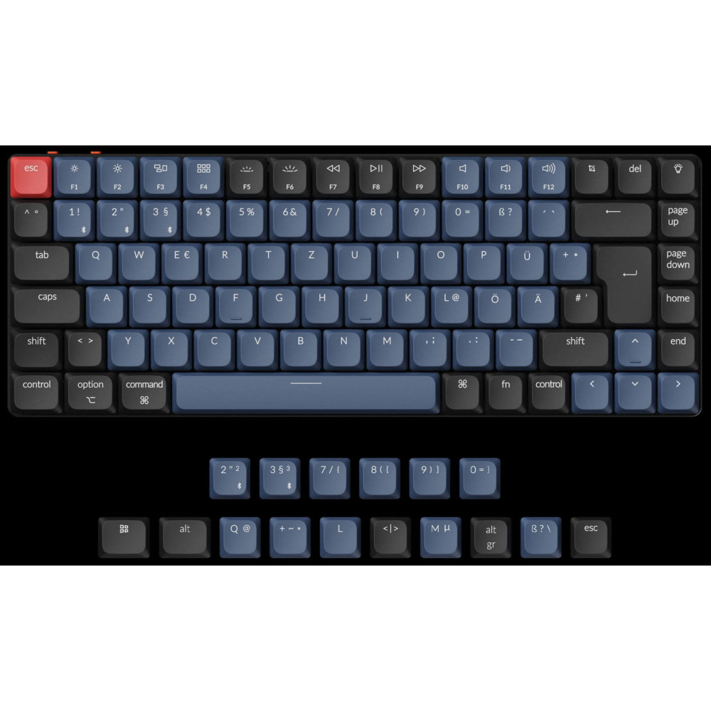 Mechanical keyboard Keychron K3 Pro Hot-Swap German Layout (ISO-DE)