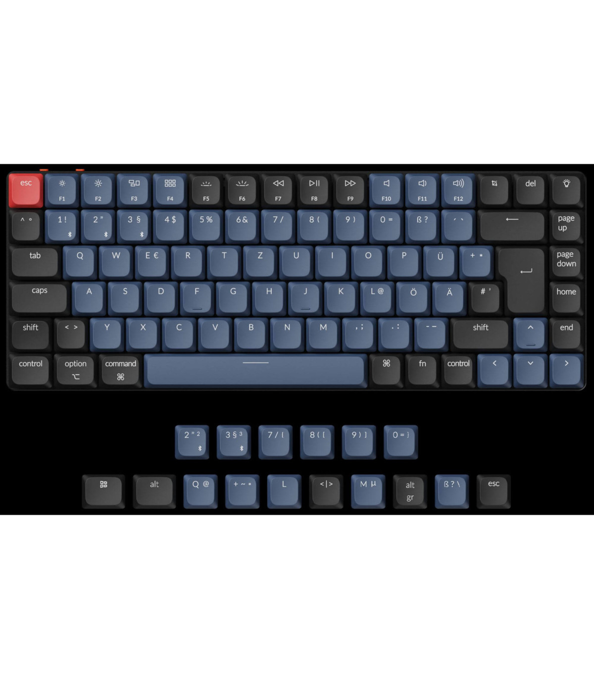 Mechanical keyboard Keychron K3 Pro Hot-Swap German Layout (ISO-DE)