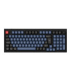 Keychron Q5 Commutateur QMK Rouge noir (ISO-CH) avec bouton