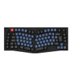 Keychron Q10 Commutateur QMK Rouge noir (ISO-CH) avec bouton