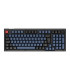 Keychron V5 Frosted Black Red Switch (ISO-CH) avec bouton