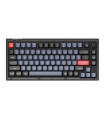 Keychron V1 Frosted Black Brown Switch (US) avec bouton