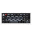 Keychron Q3 Pro SE Carbon Black QMK Red Switch (ISO-CH) avec bouton