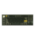 Keychron Q3 Pro SE Vert Olive QMK Rouge Commutateur (ANSI) avec bouton