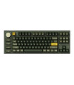 Keychron Q3 Pro SE Vert Olive QMK Marron Commutateur (ANSI) avec bouton