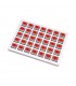 Gateron Ensemble de commutateurs à profil bas 35pcs / Set Red