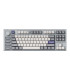 Keychron Q3 Pro SE Interrupteur QMK Brun Gris Argent (ANSI) avec Bouton