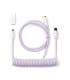 Keychron Custom Coiled Aviator Cable Light Purple