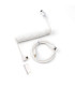 Keychron Custom Coiled Aviator Cable Angled White