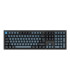 Keychron Q6 Pro Commutateur rouge QMK noir (ISO-CH) avec bouton